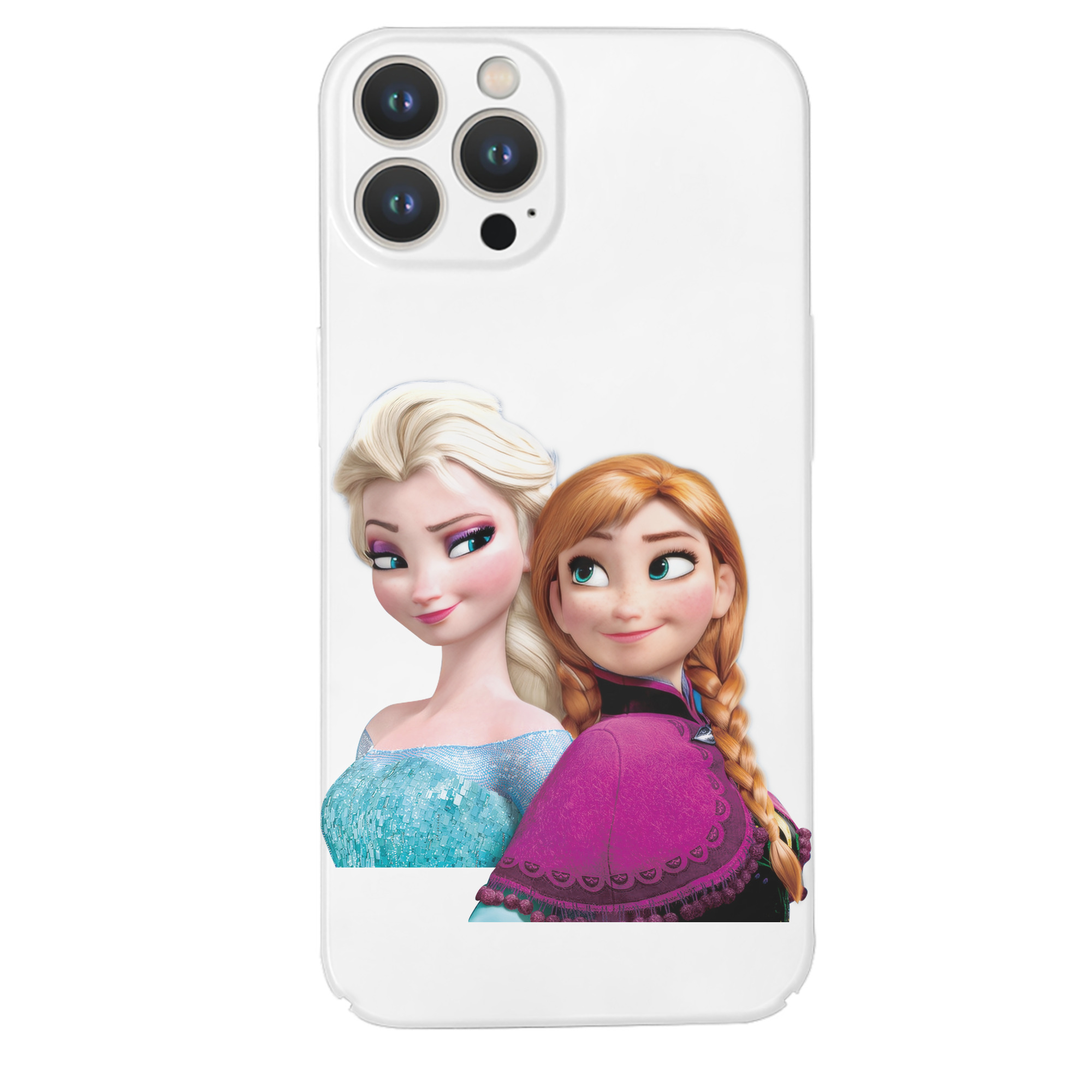 （画像用） アナと雪の女王 アンナ エルサ Frozen Anna Elsa 【iPhone 14シリーズ対応】ハードケース
